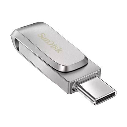 SanDisk Ultra Dual Drive Luxe USB Type-C™ Flash Drive - 128GB | Silver