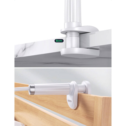 UGREEN LP113 Phone Holder With Flexible Long Arm | White