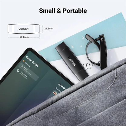 UGREEN 80191 USB-C +USB TF/SD 3.0 Card Reader