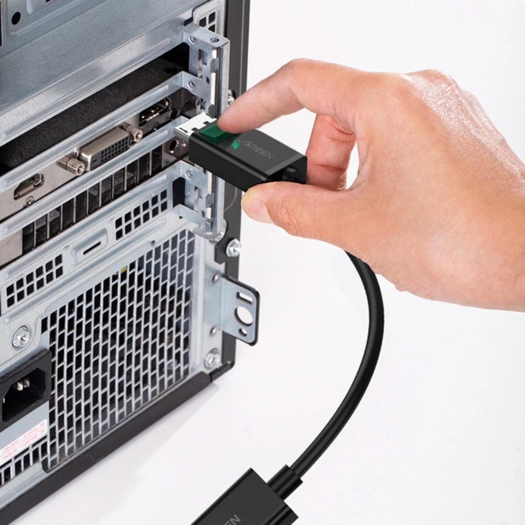 UGREEN Cable From DisplayPort (Male) to HDMI (Female) 4K 30Hz