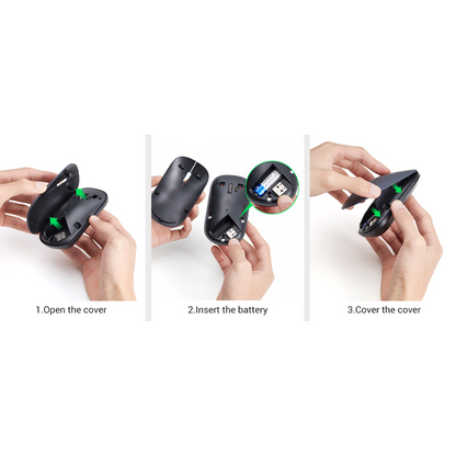 UGREEN Wireless Mouse Portable with USB Receiver - MU001
