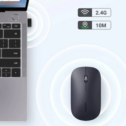 UGREEN Wireless Mouse Portable with USB Receiver - MU001
