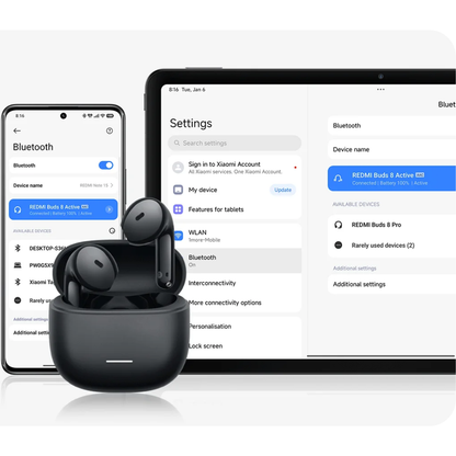 REDMI Buds 8 Active | Black