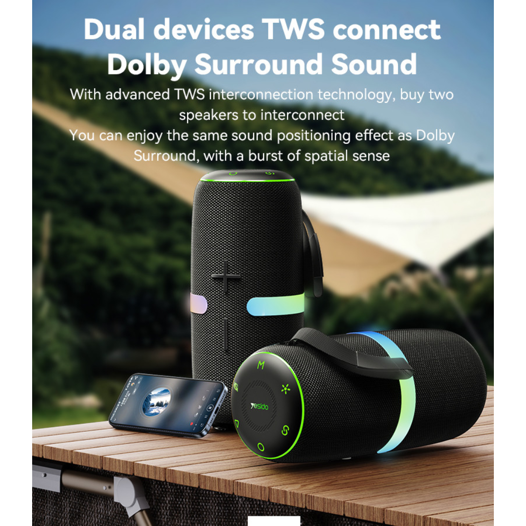 Yesido YSW22 30W Waterproof Wireless Speaker