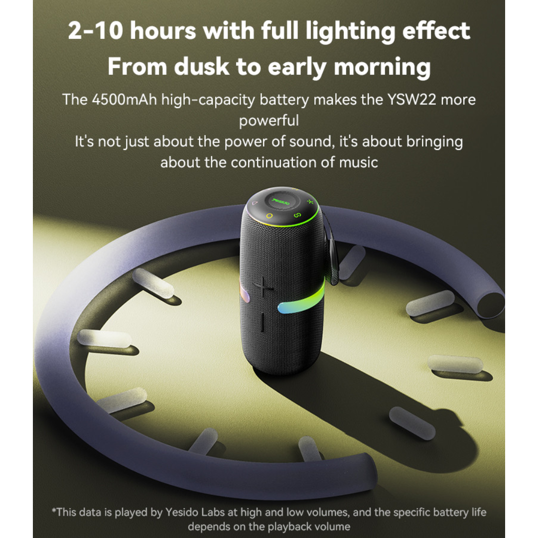 Yesido YSW22 30W Waterproof Wireless Speaker